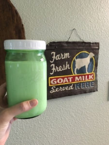 Farm Fresh Goat Milk