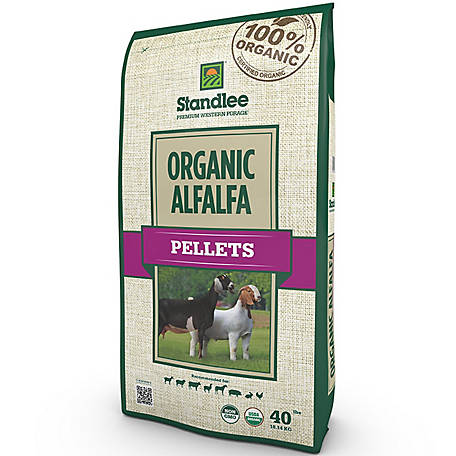 Organice Alfalfa Pellets